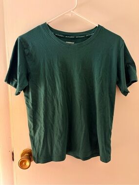 Crew Neck Green Women's T-Shirt